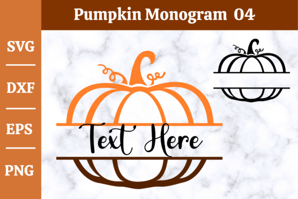 Download Pumpkin Monogram SVG,Fall, Halloween #04 - Pumpkin monogram svg Collection