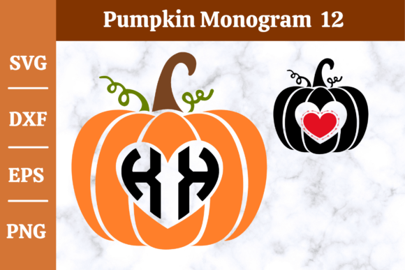 Download Pumpkin Monogram SVG,Fall, Halloween #12 - Pumpkin monogram svg Collection
