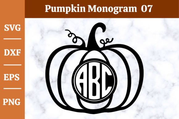 Download Pumpkin Monogram SVG,Fall, Halloween #07 - Pumpkin monogram svg Collection
