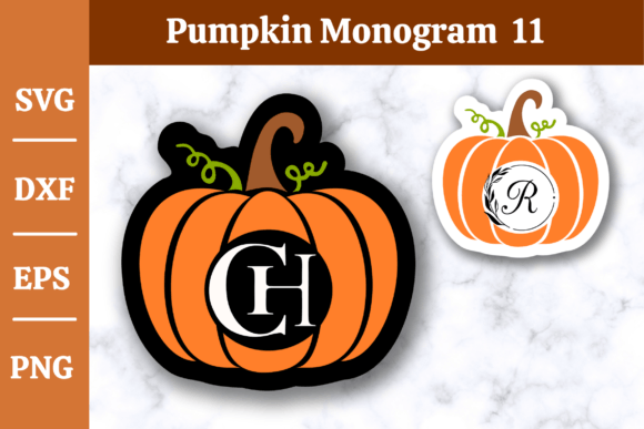 Download Pumpkin Monogram SVG,Fall, Halloween #11 - Pumpkin monogram svg Collection