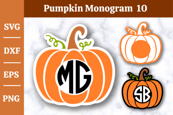 Download Pumpkin Monogram SVG,Fall, Halloween #10 - Pumpkin monogram svg Collection