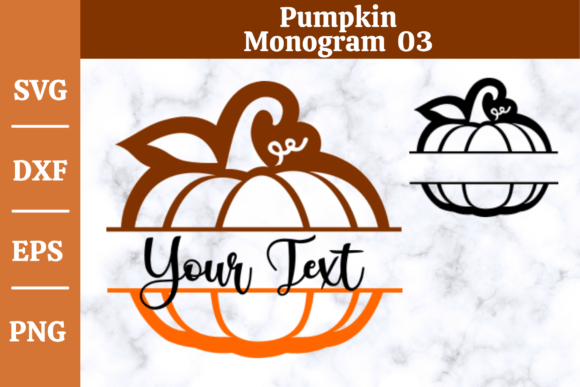 Download Pumpkin Monogram SVG,Fall, Halloween #03 - Pumpkin monogram svg Collection